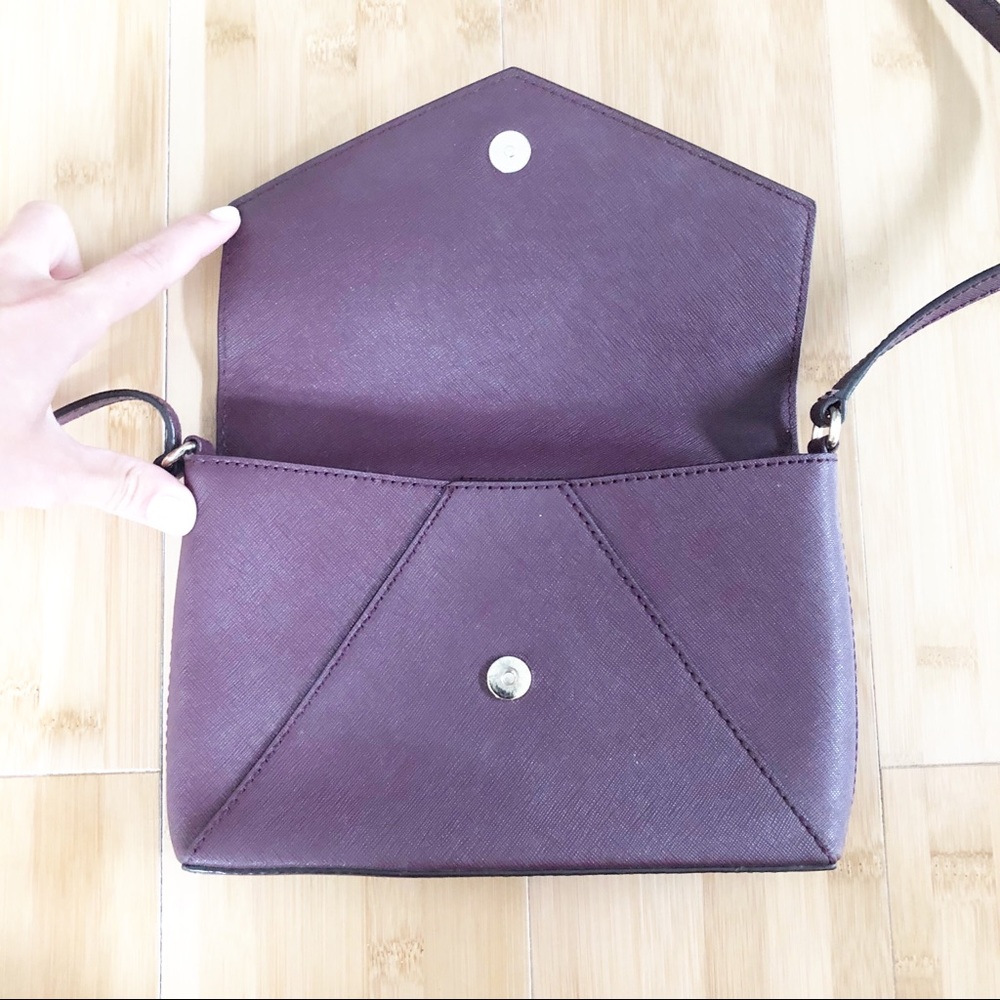 Burgundy Kate Spade Satchel/Crossbody Bag - Picture 4 of 11
